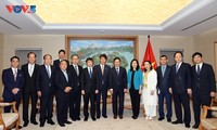 越南政府副总理范平明会见日本紧急医疗服务集团总裁
