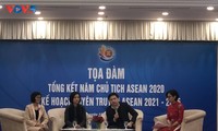 Встреча журналистов, посвященная подведению итогов года председательства  Вьетнама в АСЕАН 2020г и пропагандистскому плану АСЕАН на 2021-2025гг