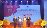 VOV trao giải hai cuộc thi về Đảng