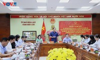 Phó Chủ tịch Quốc hội, Thượng tướng Trần Quang Phương làm việc tại Đắk Lắk