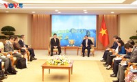 Pham Minh Chinh reçoit le ministre japonais de la Justice