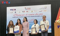 Remise des prix du concours «Jeunes reporters francophones» 2023