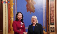 La vice-présidente vietnamienne rencontre la présidente pro tempore du Sénat des États-Unis