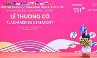 Lễ Thượng cờ Đại hội Thể thao học sinh Đông Nam Á lần thứ 13
