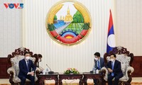 Lãnh đạo Đảng, Nhà nước Lào đánh giá cao sự hơp tác chặt chẽ giữa Hà Nội và Thủ đô Vientiane