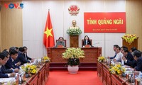 Премьер-министр провёл рабочую встречу с ключевыми руководителями провинции Куангнгай 