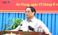 Премьер-министр Фам Минь Тинь провёл рабочую встречу с постоянным отделом провинции Анзянг