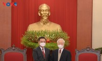 Tổng Bí thư Nguyễn Phú Trọng: Việt Nam ủng hộ mạnh mẽ và toàn diện công cuộc đổi mới của Lào