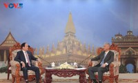 Hà Nội - Vientiane mở rộng lĩnh vực hợp tác