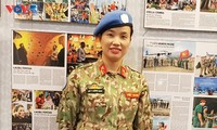 นายทหารหญิงคนแรกของเวียดนามที่เข้าร่วมกองกำลังรักษาสันติภาพของสหประชาชาติในซูดานใต้