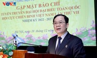 Đại hội đại biểu toàn quốc Hội Cựu Chiến binh Việt Nam lần thứ 7 sẽ diễn ra từ ngày 29-31/12