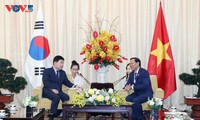 Dirigente de Ciudad Ho Chi Minh recibe al líder de la Asamblea Nacional de Corea del Sur