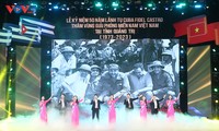 Feier zum 50. Jahrestag des Vietnam-Besuches vom kubanischen Staatspräsidenten Fidel Castro in Quang Tri 