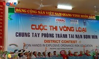 Erfolg aus der Aufklärung zur Prävention vor Blindgängern in Binh Dinh