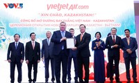 Khai trương đường bay thẳng Việt Nam – Kazakhstan