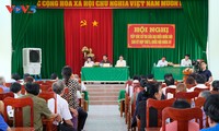 Phó Chủ tịch Quốc hội Trần Quang Phương tiếp xúc cử tri tỉnh Quảng Ngãi