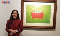 Họa sĩ Tạ Thị Thanh Tâm và những bức tranh mang âm hưởng đồng quê