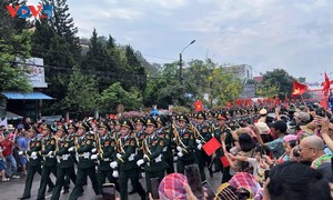 Xúc động, tự hào với Lễ diễu binh Kỷ niệm 70 năm chiến thắng Điện Biên Phủ