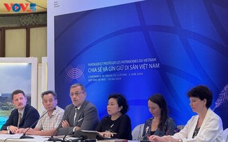越南和法国对“共享和维护越南遗产”项目进行总结