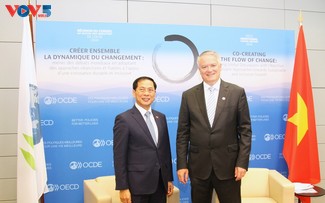 ​  OECD对越南在共同主持东南亚区域项目中发挥的作用表示赞赏