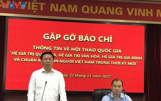 Debatirán sistemas de valores nacionales, culturales y normas de Vietnam en nueva coyuntura