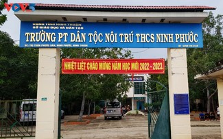 Le collège-lycée internat de Ninh Phuoc