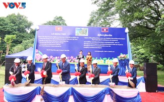 Việt Nam hỗ trợ Lào xây dựng Trung tâm Nghiên cứu khoa học và Tập huấn