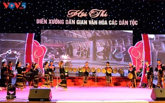 Đậm đà bản sắc các dân tộc trong Ngày hội diễn xướng văn hoá dân gian