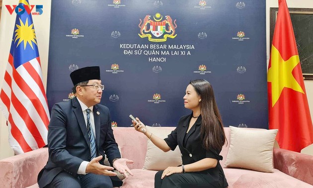 Kerja Sama yang Erat antara Vietnam dan Malaysia akan Berikan Kepentingan kepada Warga Kedua Negeri dan Kawasan ASEAN