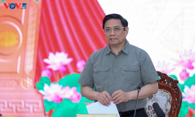 El jefe de Gobierno orienta el desarrollo de la economía agrícola de Soc Trang