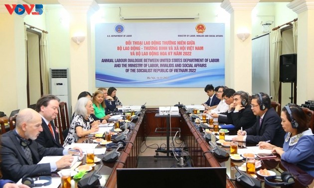 Celebran Diálogo Laboral entre Vietnam y Estados Unidos