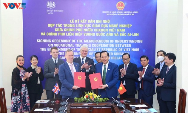 Vietnam und Großbritannien kooperieren in Berufsbildung