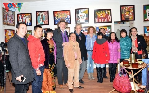 Gặp gỡ, giao lưu nhân dịp triển lãm Không gian văn hóa Việt Nam ở Đức