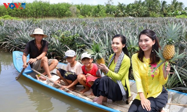 Wisata Komplek Sebelah Timur Daerah Dataran Rendah Sungai  Mekong Bersemarak Pasca Pandemi Covid-19