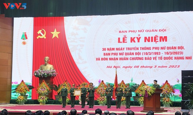 On International Women’s Day, Vietnam honors servicewomen, ordinary female emotions