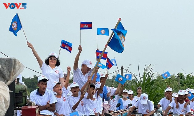 Cambodia’s ruling party wins 120/125 seats at 7th NA election  