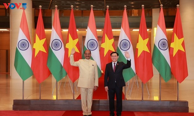 Vietnam y la India estrechan la cooperación legislativa