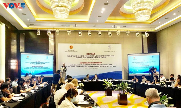 Vietnam mendapat apresiasi tinggi  komunitas internasional tentang   pengalaman ikut serta pada mekanisme UPR
