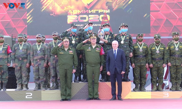 越南代表团在2020年国际军事比赛中取得优异成绩