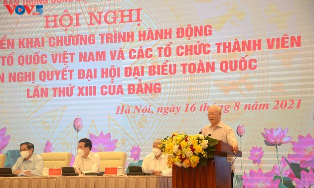 KPV-Generalsekretär Nguyen Phu Trong: den Willen und die Interessen von Bevölkerungsschichten beachten