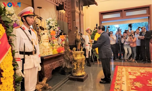 Премьер-министр Фам Минь Тинь принял участие в мероприятиях, посвященных 100-летию со дня рождения премьер-министра Во Ван Киета