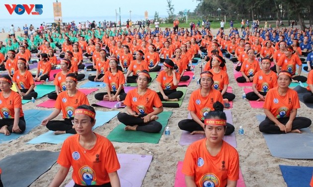 People around the world celebrate International Yoga Day