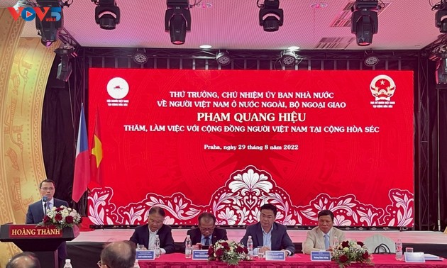 Вьетнамская община является важным мостом в традиционной дружбе между Вьетнамом и Чехией