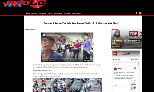 Indonesia: Học hỏi Việt Nam xử lý làn sóng Covid-19 thứ hai và phục hồi kinh tế