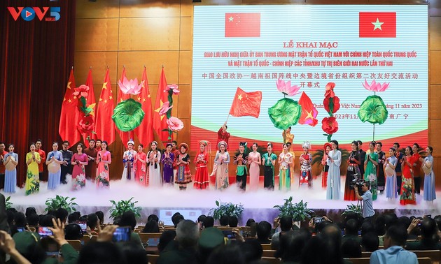 Ouverture d’un échange entre le Front de la Patrie vietnamien et la Conférence consultative politique du peuple chinois
