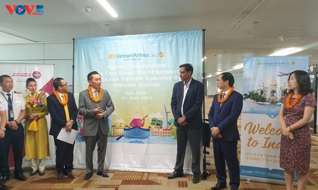 Vietnam Airlines khai trường đường bay thẳng đến Ấn Độ