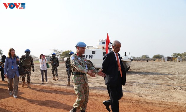 UN praises Vietnam’s engineers in South Sudan 