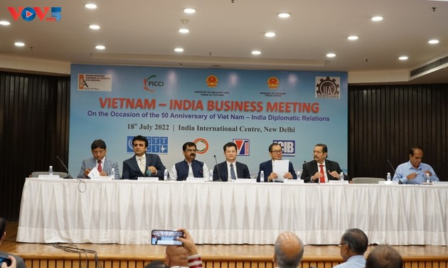 Doanh nghiệp Việt Nam- Ấn Độ gặp gỡ, tìm cơ hội kinh doanh, đầu tư