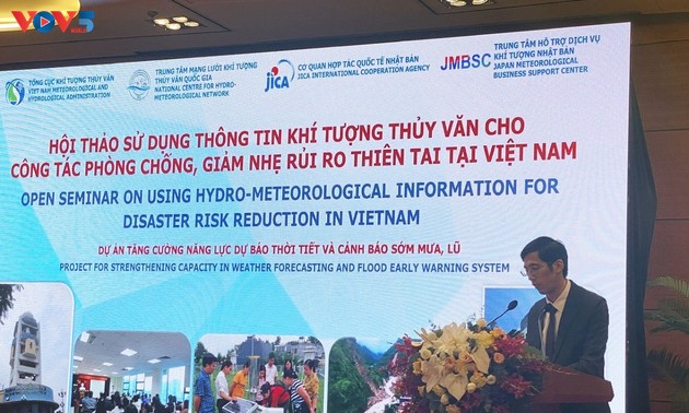 Meteorologische Vorhersage und Warnung für Naturkatastrophenschutz in Vietnam 