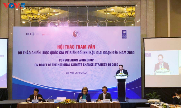 Vietnam seeks consultation for draft national strategy on climate change until 2050